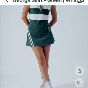 Fore all ⛳️George Skirt Green and White size Med